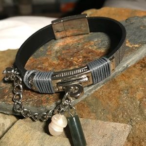 Handcrafted leather bracelets